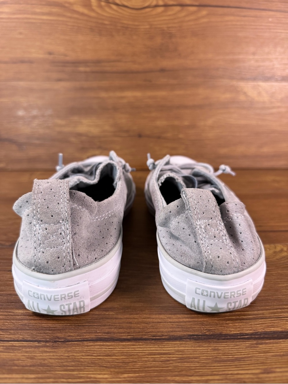 CONVERSE ‘Shoreline’ Suede Perforated Sneakers Women’s Size 8 Shoes - Picture 6 of 10